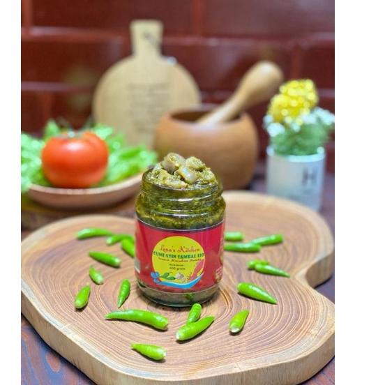 

♬ Cumi asin sambal ijo berat 400gram berat isi 200gram ✺