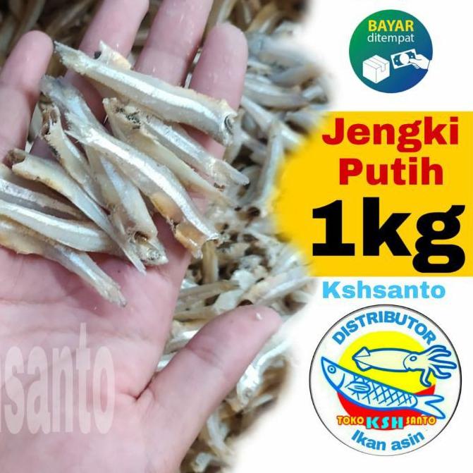 

➨ ikan asin teri jengki putih murah-1kg ♩