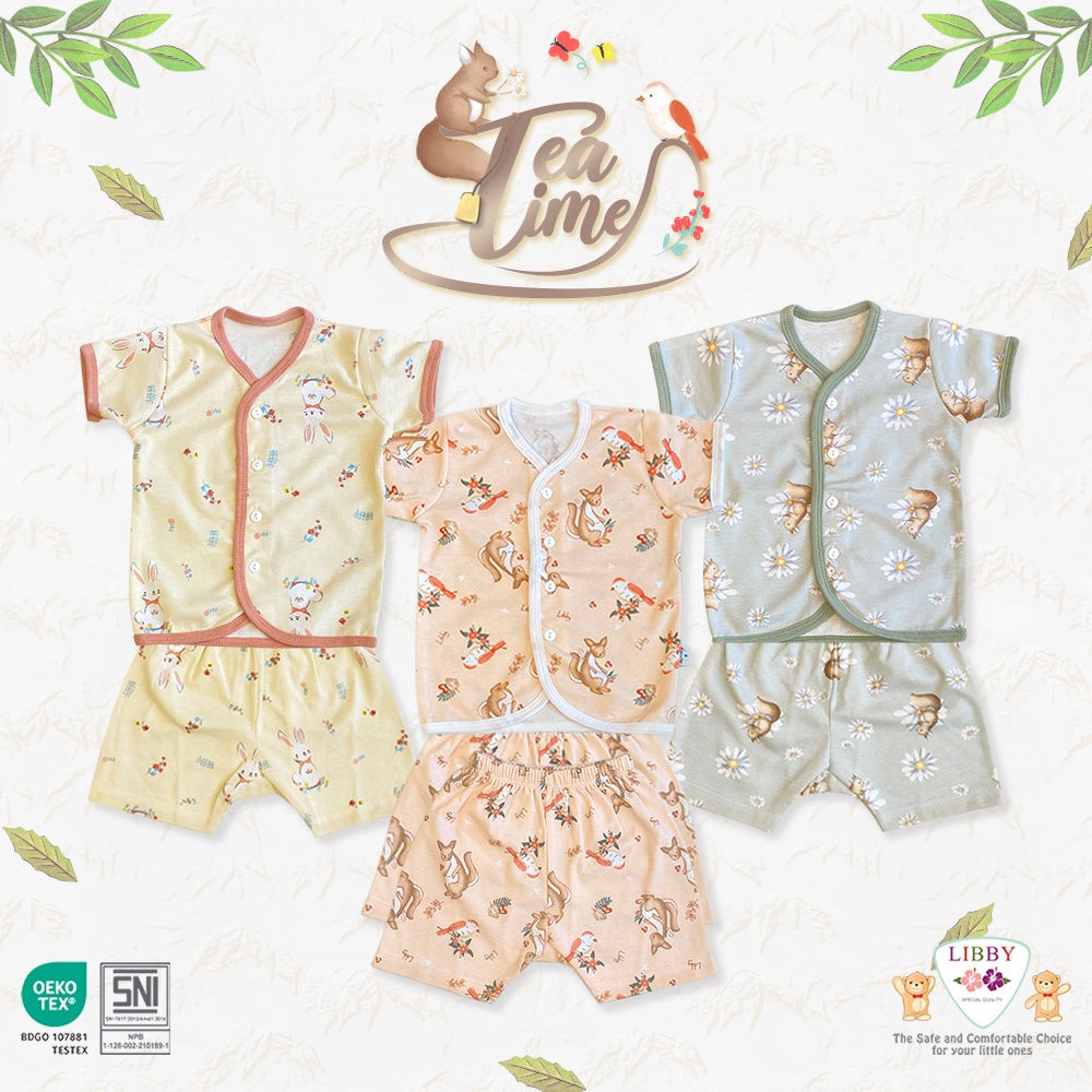 Setelan anak Libby Baju Pendek Celana Pendek SML 1stel