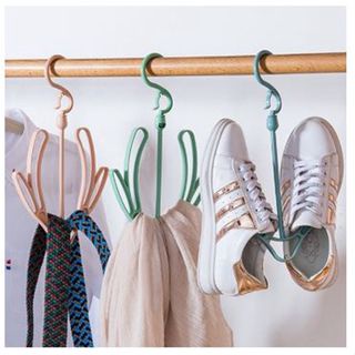 Gantungan Jemuran Sepatu Sandal / Hanger Pengering Shoes Kaos Kaki Tas Slop / Alat Gantung Sendal Kaus [MF]