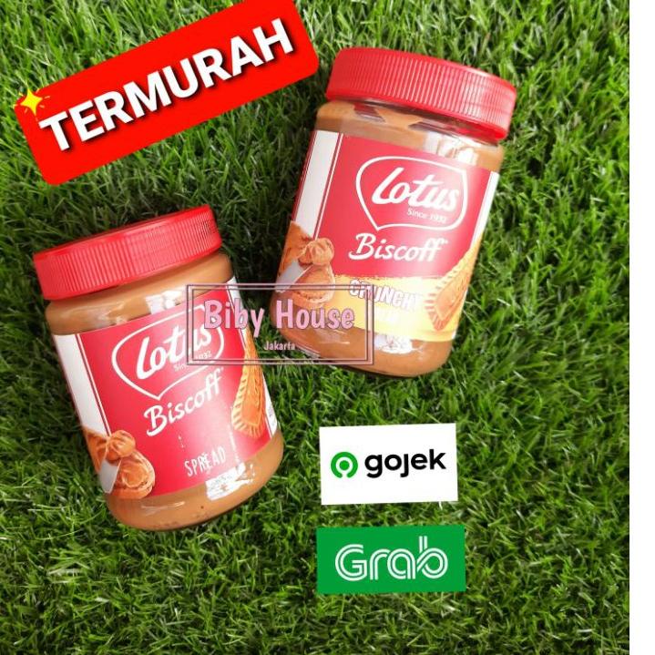 

♦ Selai LOTUS BISCOFF Spread Crunchy 400/ 380 gr TERMURAH ♔