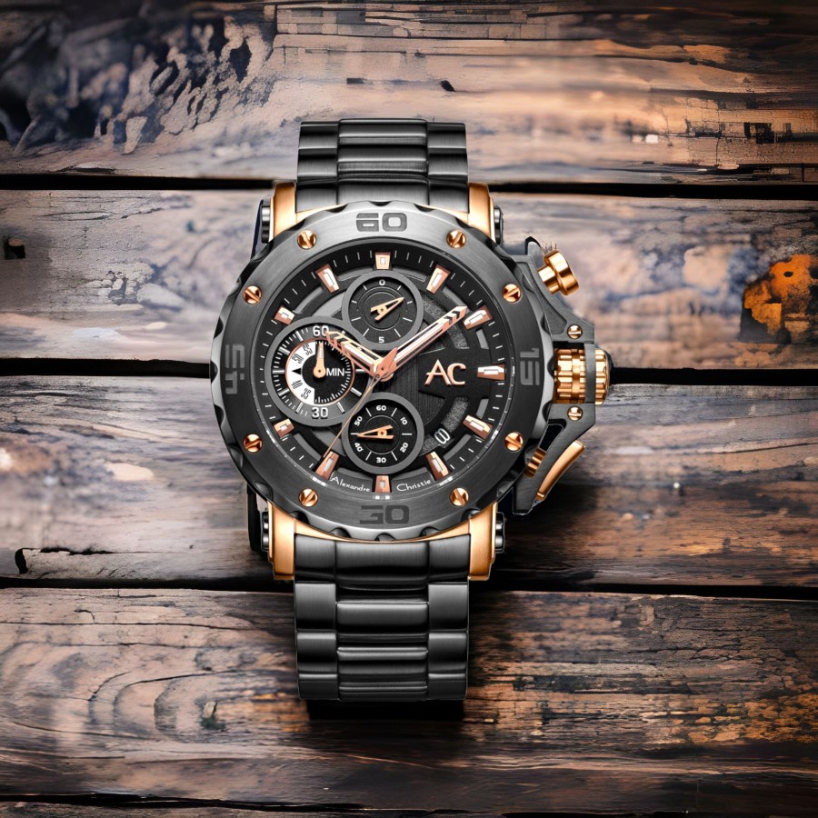 jam tangan pria ALEXANDRE CHRISTIE AC9205 LIMITED EDITION ORIGINAL