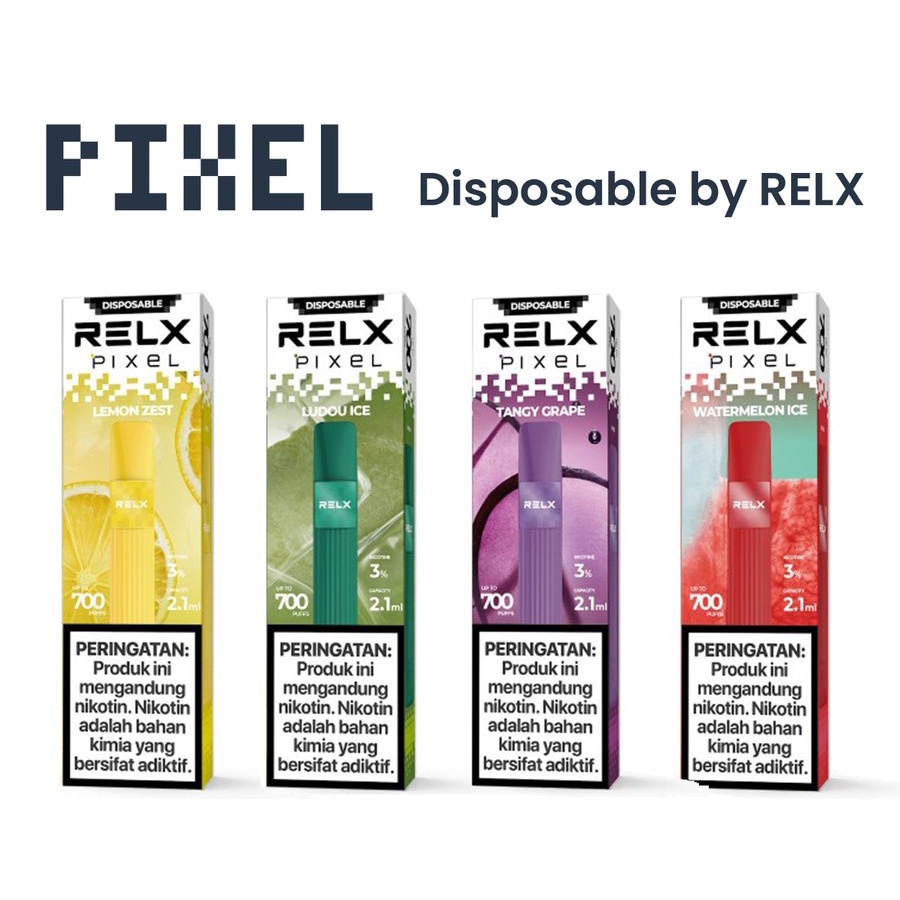 WAKA &amp; RELX PIXEL DISPOSABLE POD BAR VAPE WAKA SOLO WAKASOLO PIXEL RELXPIXEL / RELX PIXEL 700 PUFF / WAKA SOLO 1800 PUFF WAKAUP PIXEL DISPOSABLE STICK BAR DIJAMIN ORI / PRODUCT ORIGINAL NICOTINE 3% - NICOTINE 5%