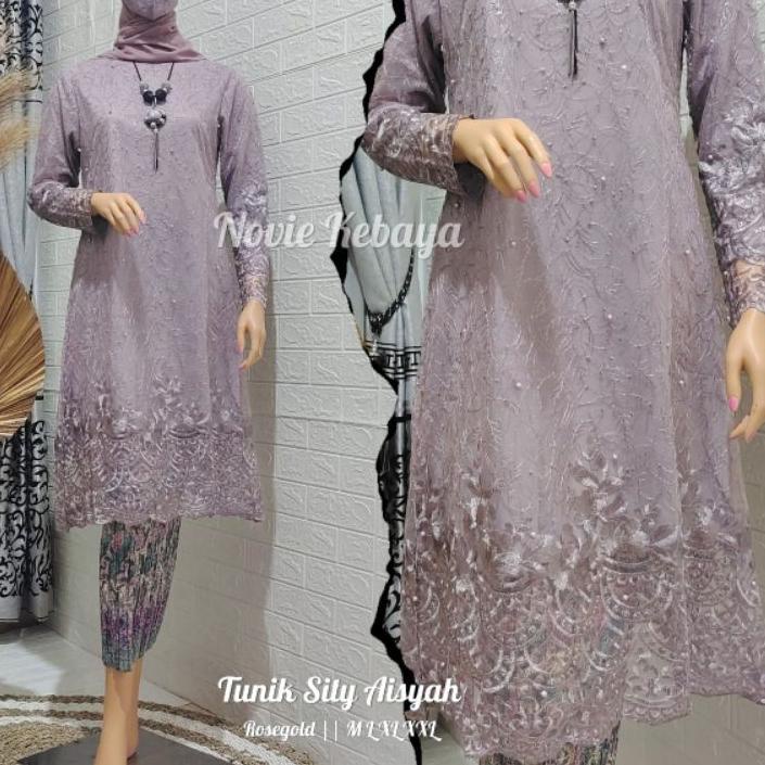 ☈ Tunik Novie / Kebaya Tunik / Kebaya Brukat / Kebaya Wisuda / Kebaya / Kebaya Modern / Tunik ✴
