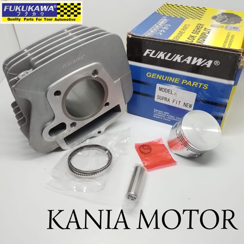 BLOK SEHER CYLINDER SEHER MOTOR SUPRA FIT NEW LEGENDA REVO LAMA FUKUKAWA