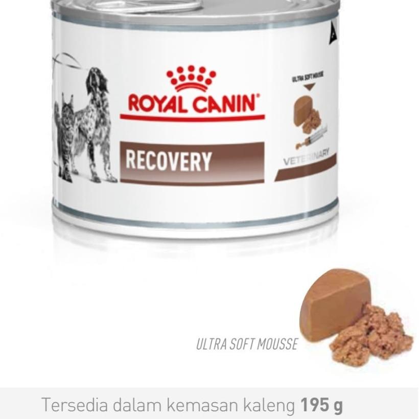 

♢ Royal Canin Recovery Kaleng 195gr ►