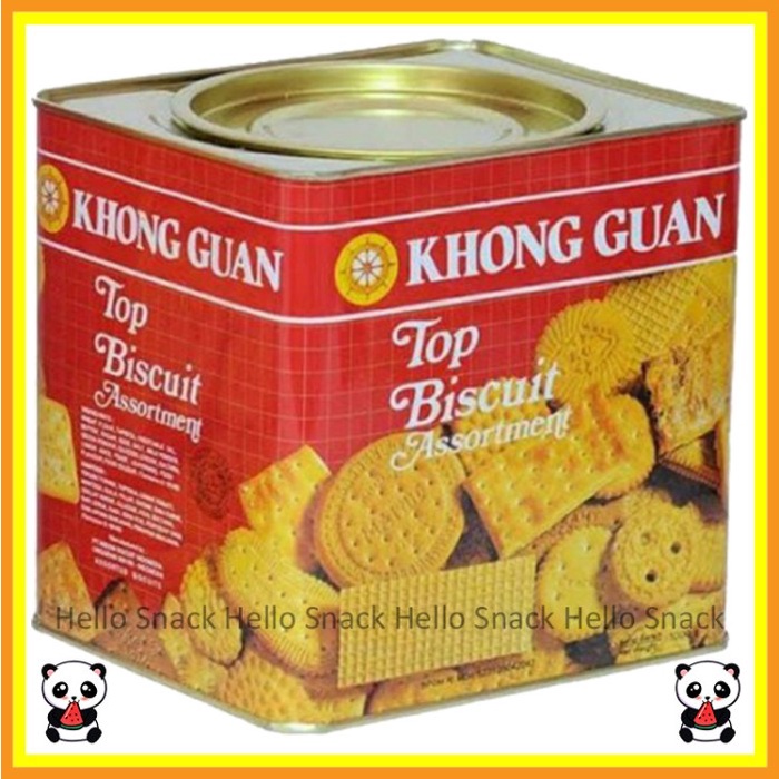 

Khong Guan Top Medium Tin 1000gr biskuit kaleng kotak aneka ragam enak