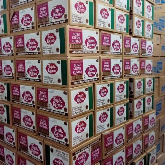 

℮ TUJUH KURMA SUSU STERIL per dus isi 12 kaleng ✷