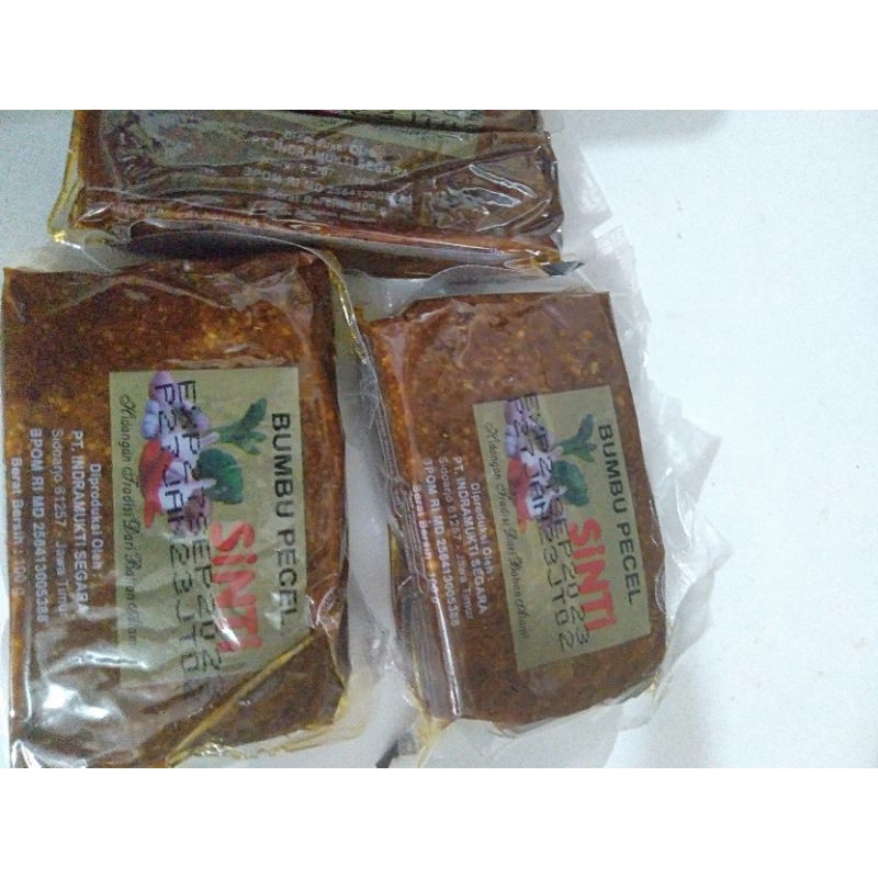 

BUMBU PECEL SINTI/BUMBU PECEL INSTAN