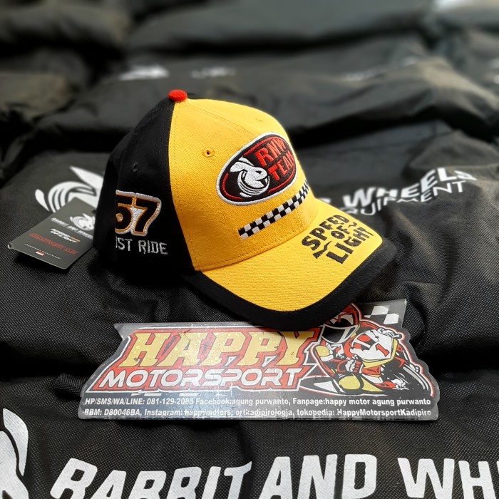 hat / topi rabbit and wheels caps kyle original rnw