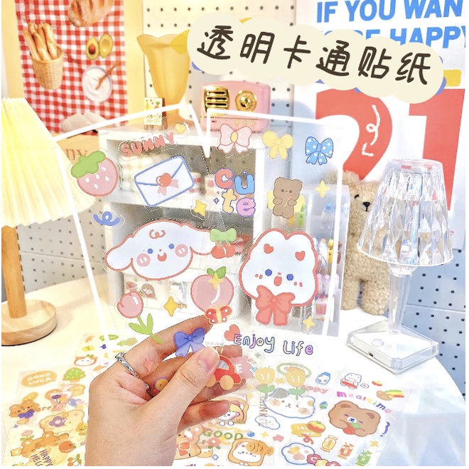 babyfit stiker kertas lempengan gambar tempel anak import yl-0304