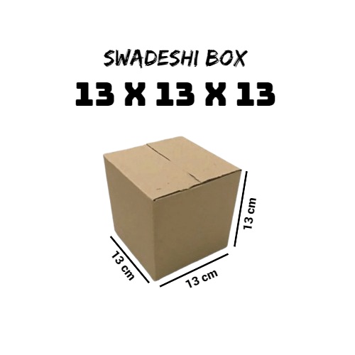 

kardus/karton/box uk. 13x13x13 cm untuk packing singlewall polos