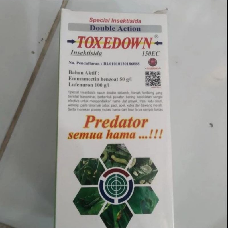 obat pertanian Insektisida TOXEDOWN 250ml