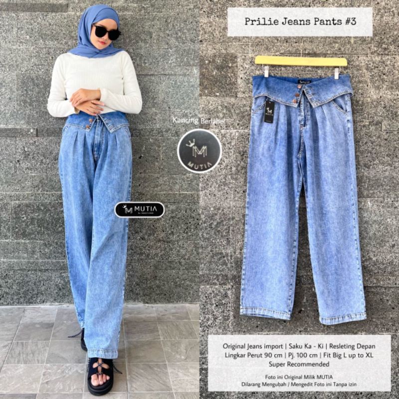 PRILLIE JEANS PANTS #3 ORI MUTIA | Original Jeans Import