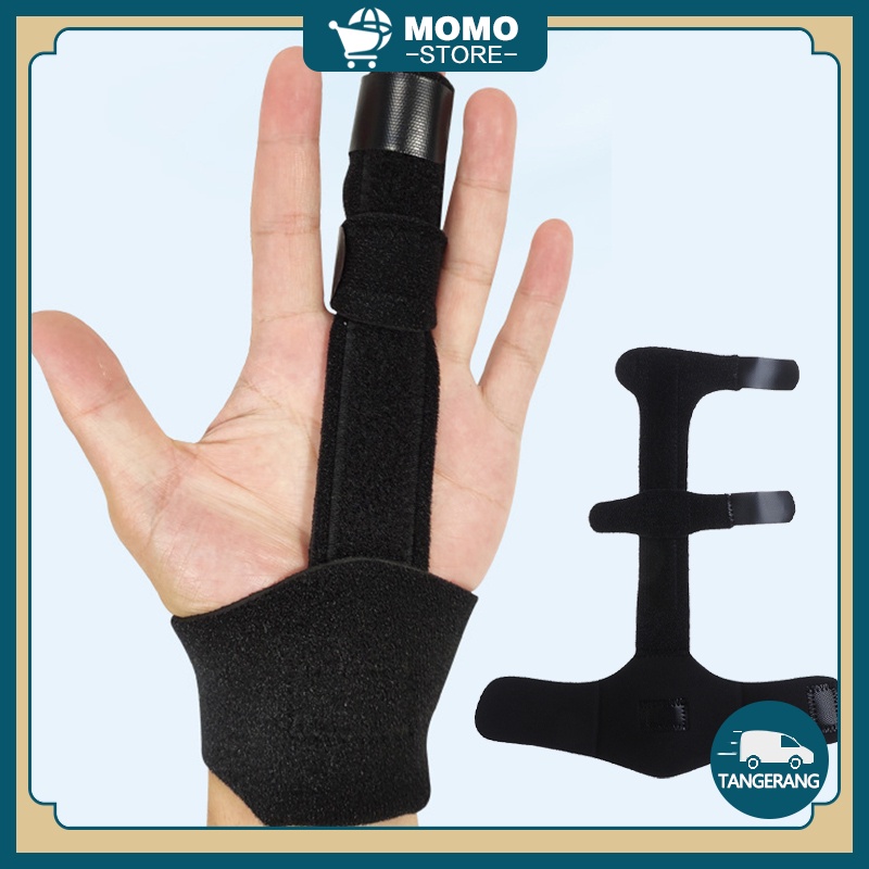 Finger Splint Pelurus Jari Deker Jari Tangan Cedera Terapi Patah Tulang