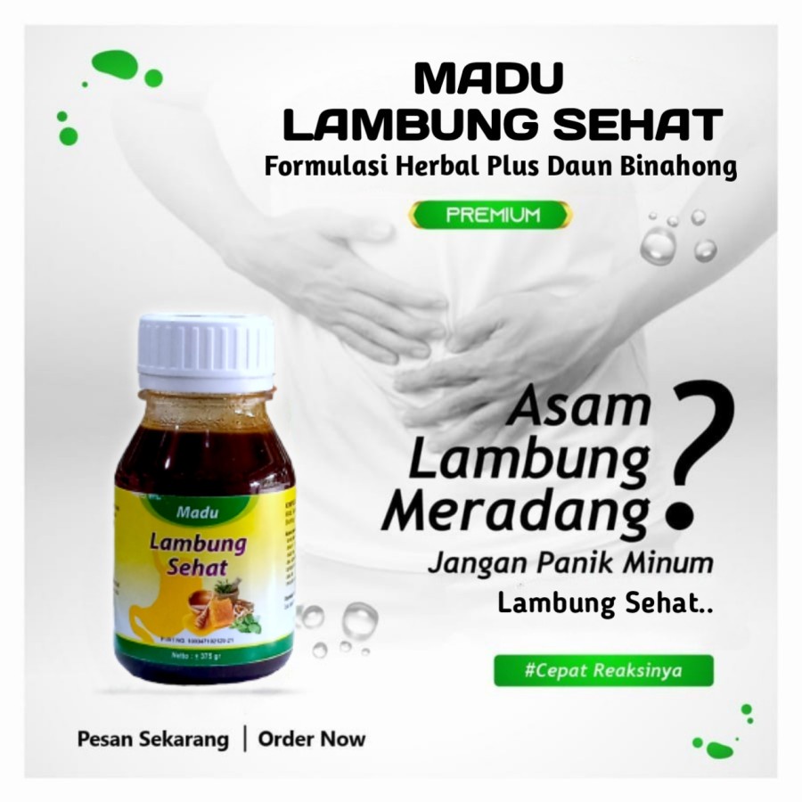 

Herbal Obat Pencernaan|Madu Sakit Pencernaan/Maag|Madu lambung sehat