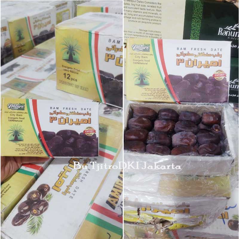 Kurma Bam Super / Korma Anggur 500gr Fresh Ukuran Besar Empuk Lembut Kualitas Premium