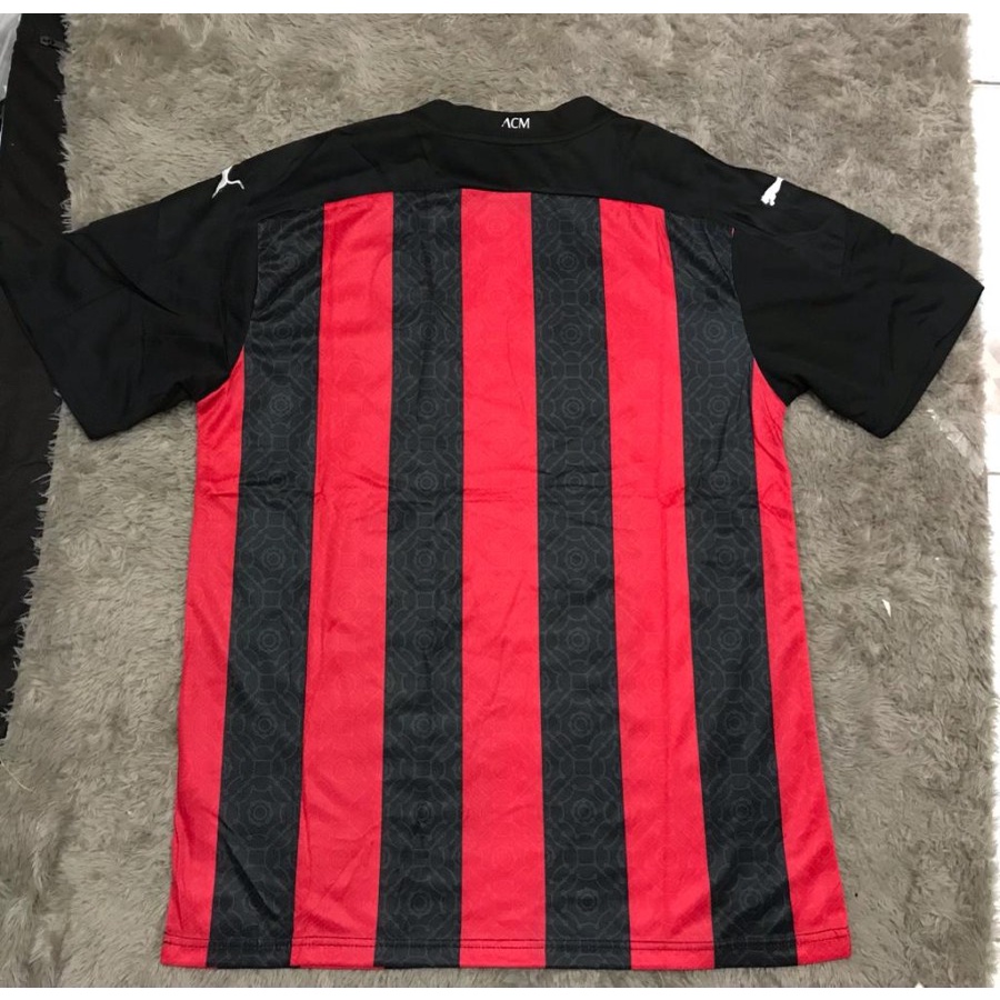 Jersey bola ac milanhome 2020 - 2021 grade ori import