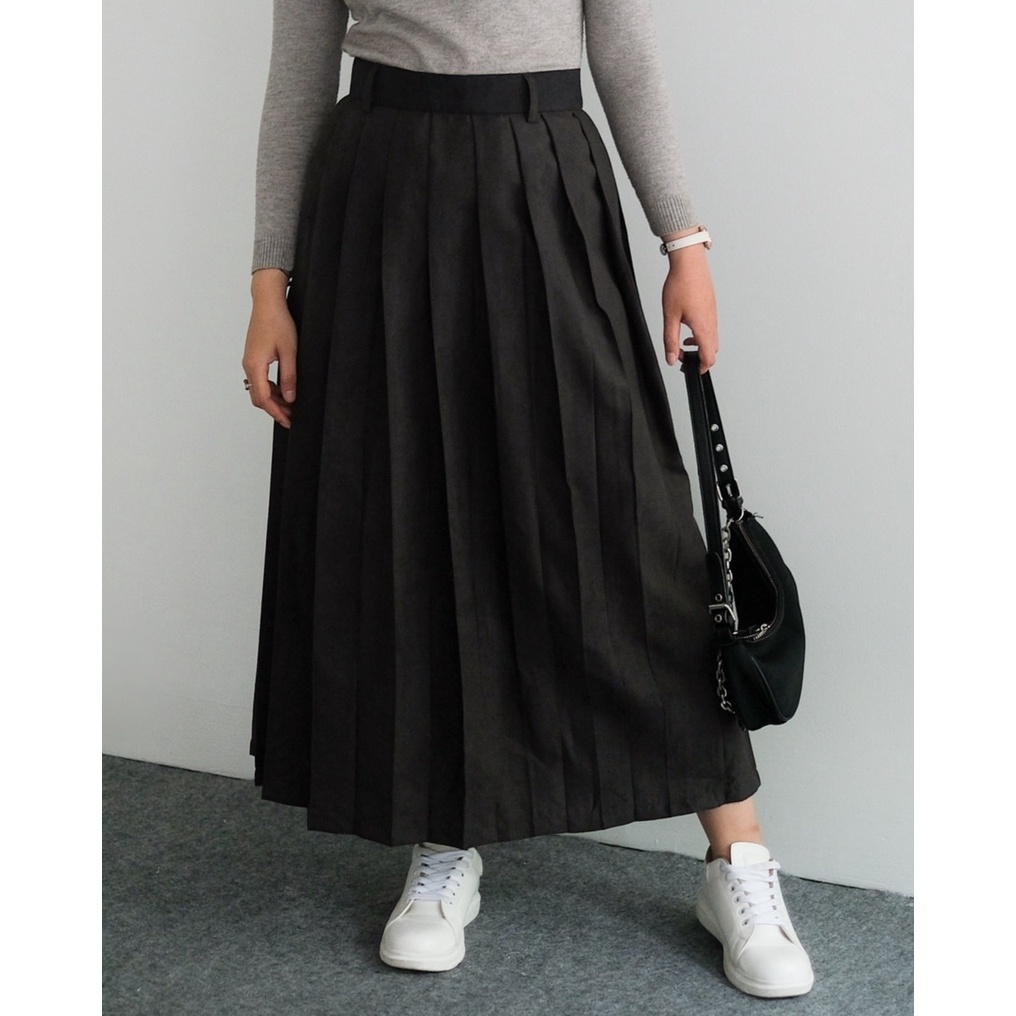 Myrubylicious ELNIA LONGSKIRT | SKIRT | ROK WANITA | ROK SUEDE