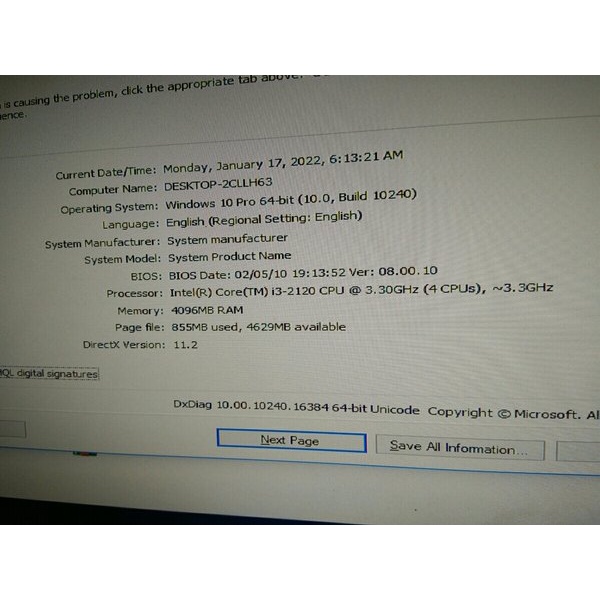 Motherboard Asus P8H61 Paket Prosesor Intel Core I3 2120 Lengkap Heatsing Fan Ada Usb 3.0 Terbaru