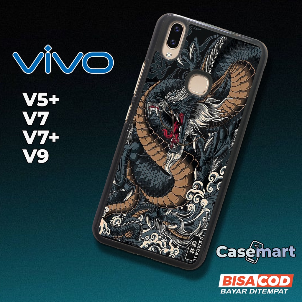 Case Vivo V5 Plus V7 V7 Plus V9 [DRGN] Casing Hp Vivo V5 Plus V7 V7 Plus V9 CASEMART Case Hp VIVO Cu