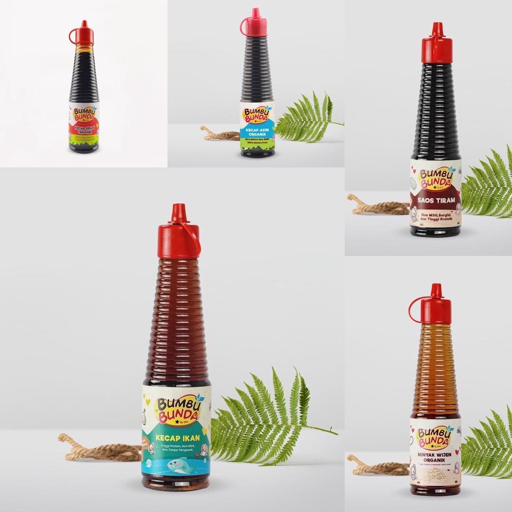 

Castle - Bumbu Bunda Organic Kecap Manis - Kecap Asin - Saos Tiram - Minyak Wijen - Kecap ikan Organik - Bumbu MPASI