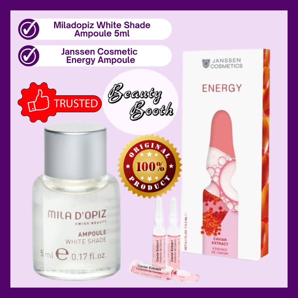 MILADOPIZ White Shade Ampoule 5ml + Janssen Energy Ampoule