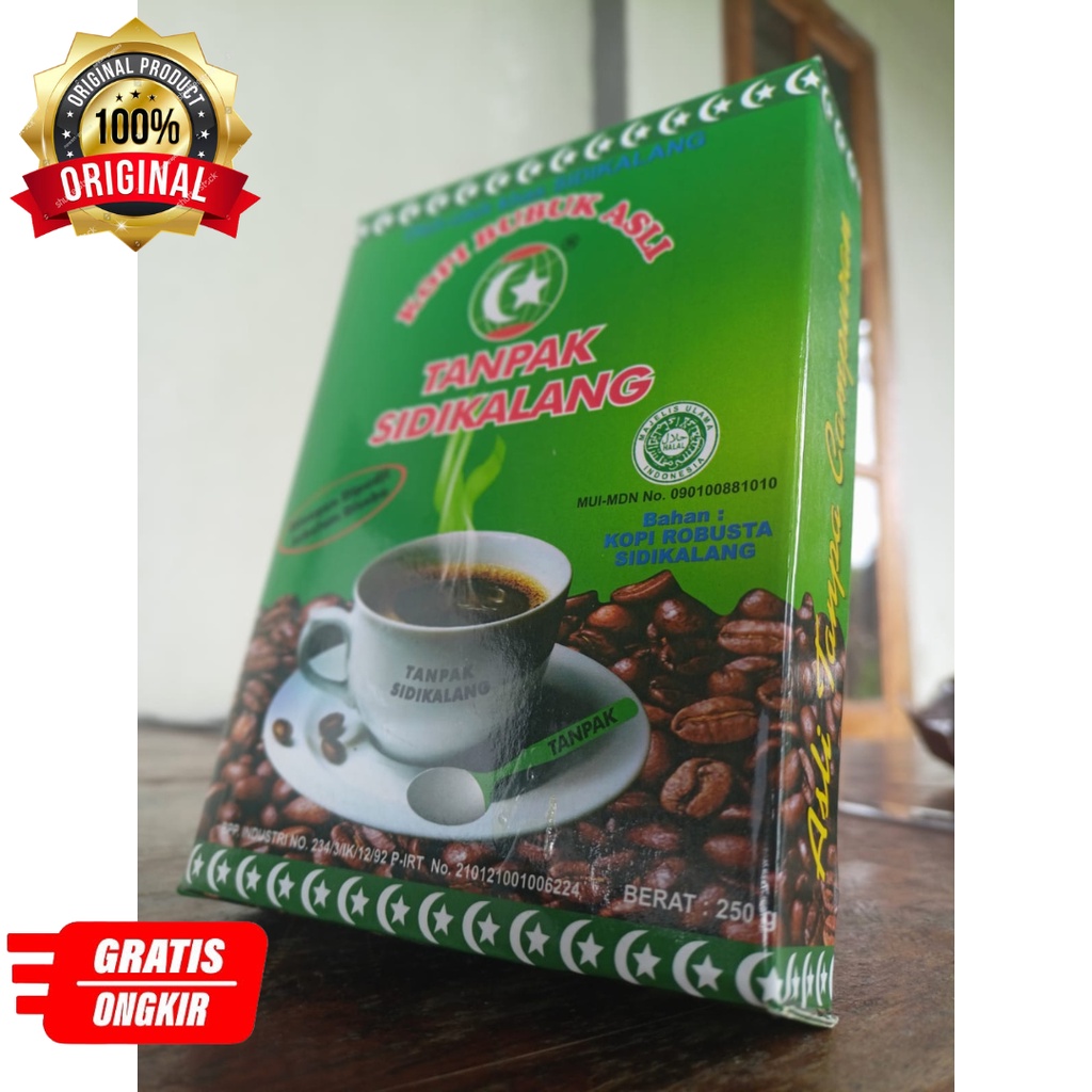 

Kopi Tanpak Kopi Robusta Bubuk Asli Sidikalang 100% HALAL (500 gr)