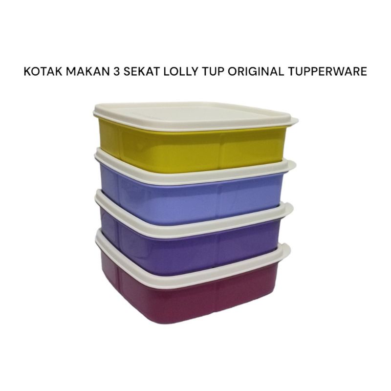 LolyTup LoLy Tup LollyTup Lolly Tup//Large Deep Bowl/Handy Bowl Biru//Compact Bowl// Bawa Bekal //Te