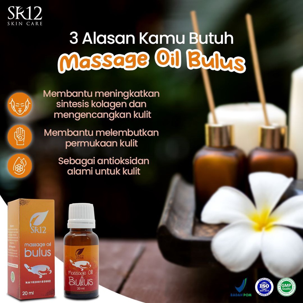 MINYAK BULUS ORIGINAL SR12 WANGI MELATI / AMPUH PENGHILANG GATAL, EKSIM, PANU / BULUS OIL MINYAK TREATMENT WAJAH / MIBUL SR 12 OBAT GATAL &amp; OBAT JAMUR / BPOM WANGI &amp; TIDAK BAU AMIS  / SR12 MASSAGE OIL