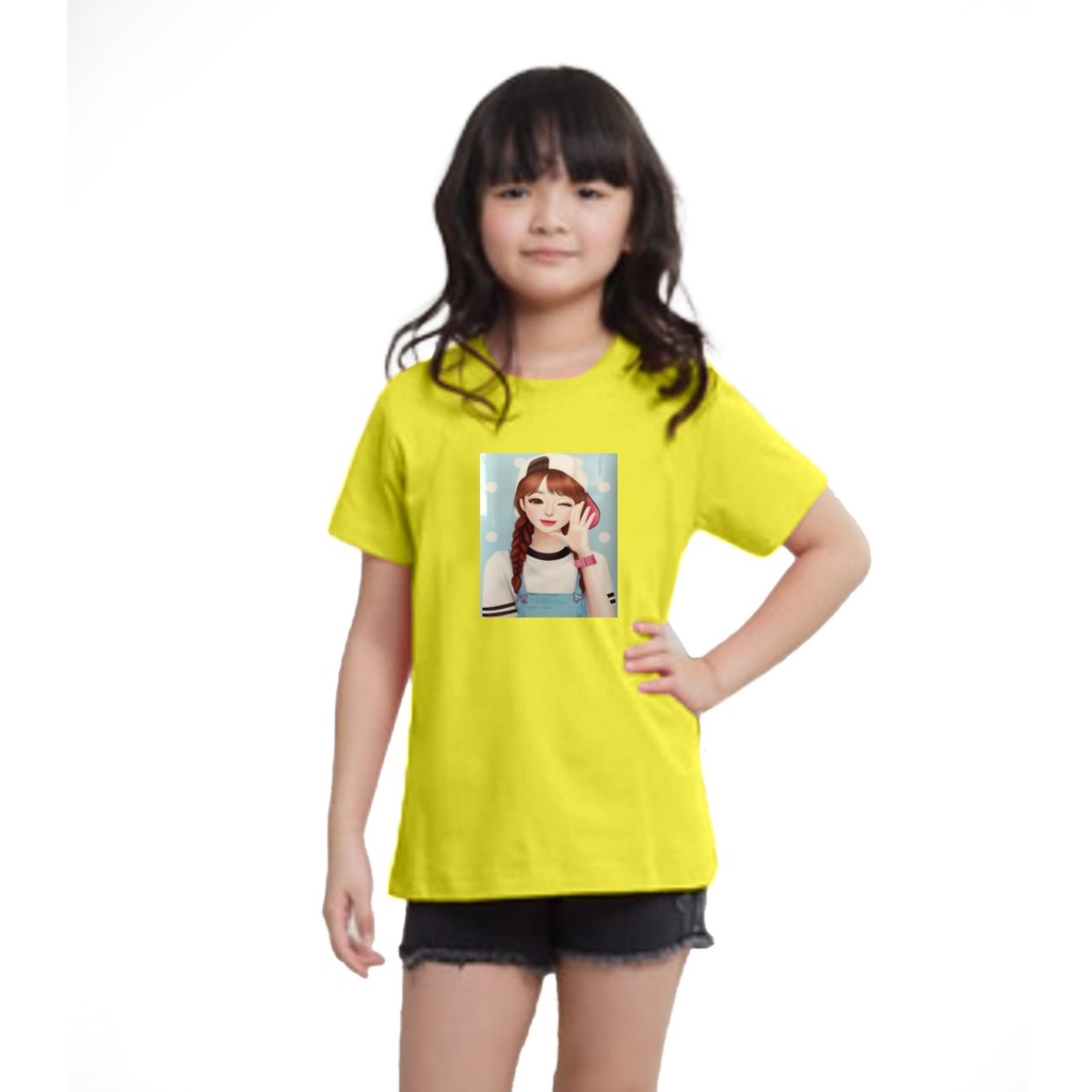 KAOS ANAK PEREMPUAN MURAH 1.10 TAHUN