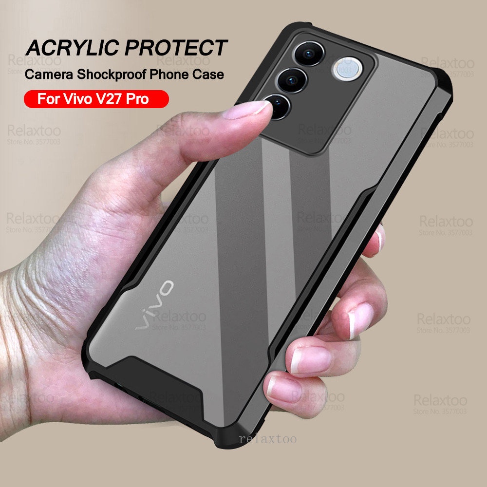 CASE VIVO V27E / V27 5G / V27 PRO CLEAR BEATLE SERIES CASING COVER SOFT CASE HP