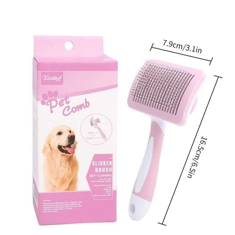 Sisir Hewan Otomatis Pet Comb Hair Removal - C01