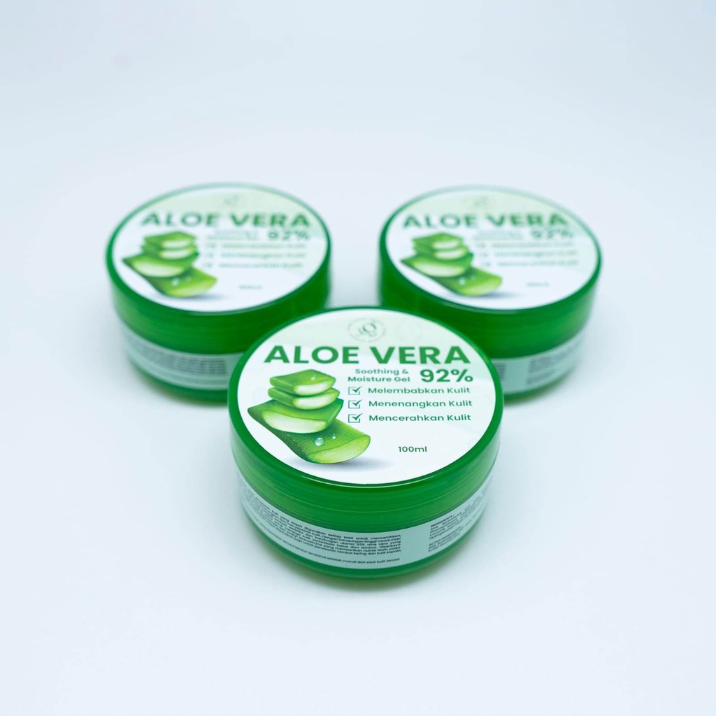 YOUNG &amp; GLOW ALOE VERA SOOTHING AND MOISTURE GEL 92% Original BPOM - YnG / Y&amp;G / Y &amp; G Aloevera Gel