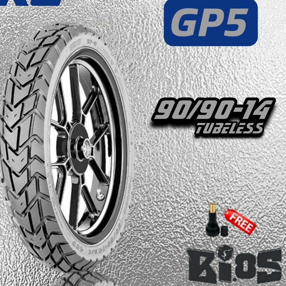 Terlaris IRC GP5 BAN MATIC DUAL PURPOSE SEMUA UKURAN RING 14 BAN TUBELESS 70/90-14 | 80/90-14 | 90/9