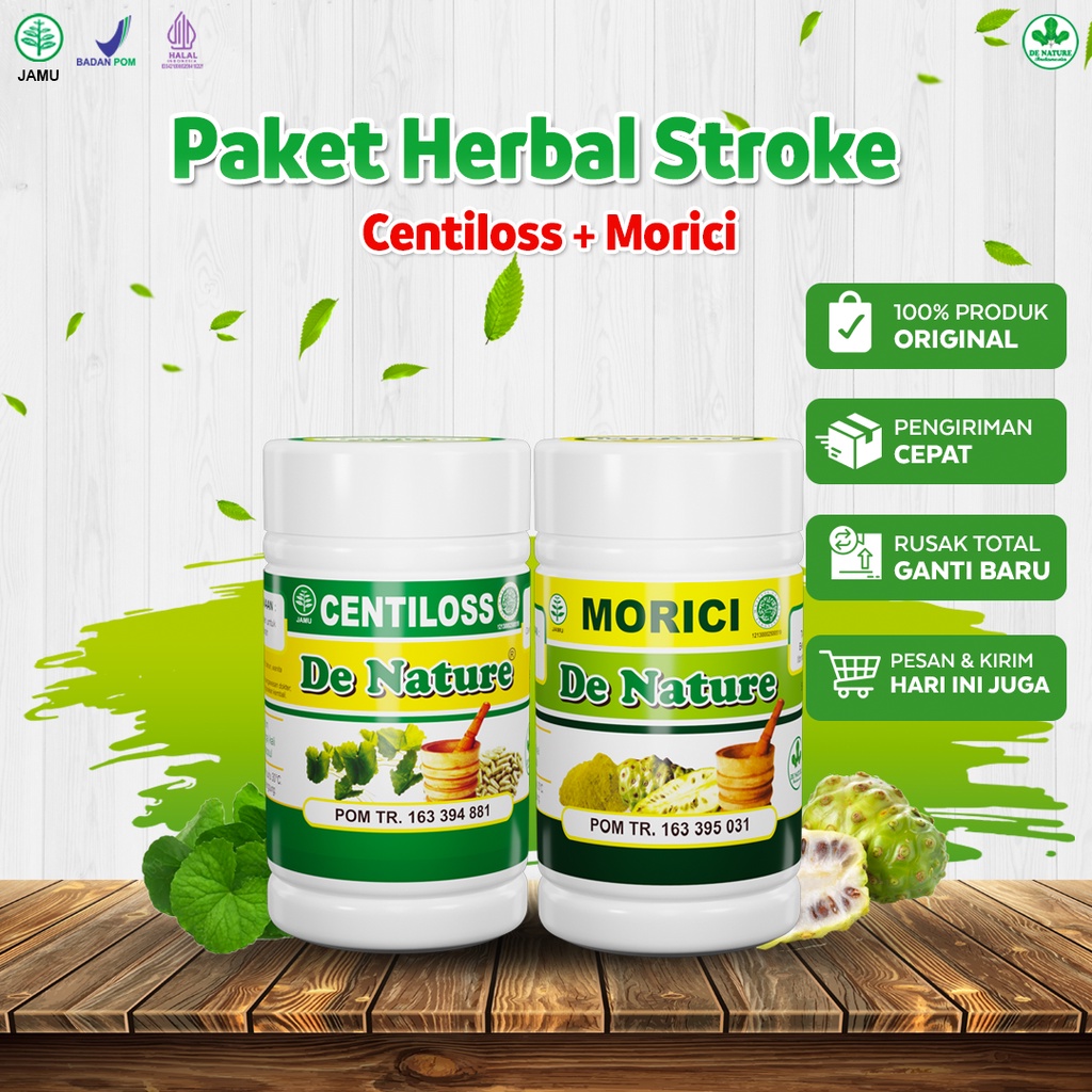 Obat stroke centillos morici de nature manjur