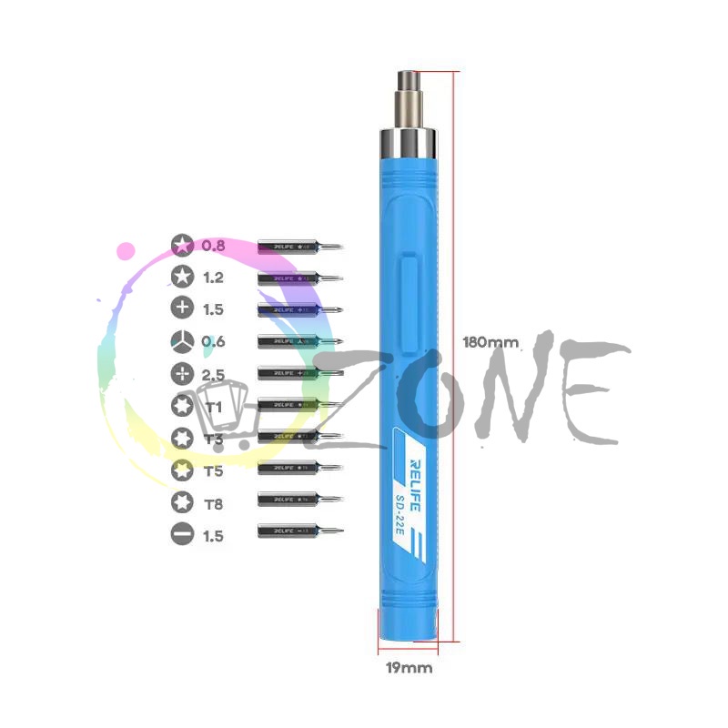 PRECISION ELECTRIC SCREWDRIVER - OBENG ELEKTRIK RELIFE SD-22E