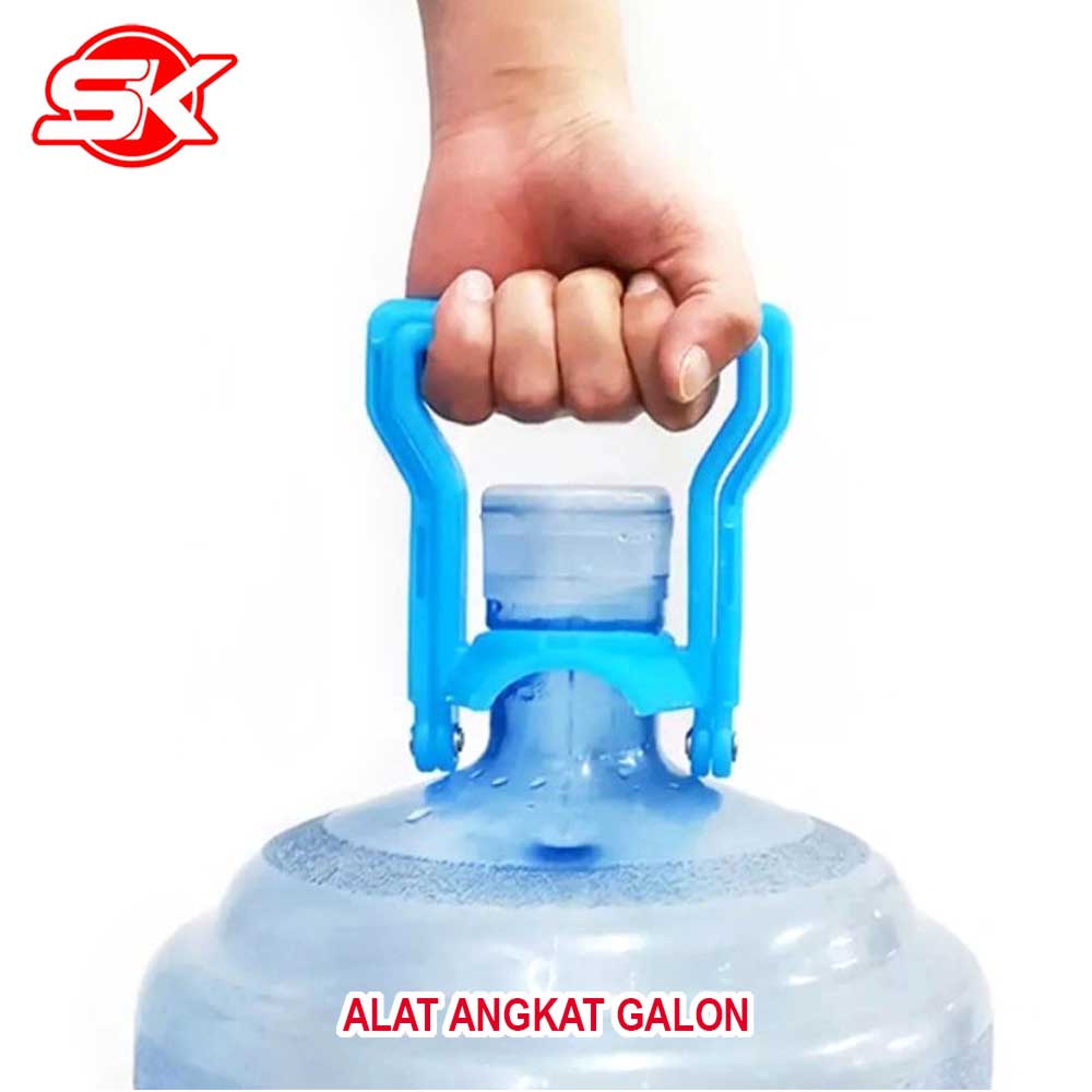 ALAT PENGANGKAT GALON AIR MINERAL – GAGANG HANDLE KUAT ANTI SELIP, MEMUDAHKAN ANGKAT GALON TANPA TAK
