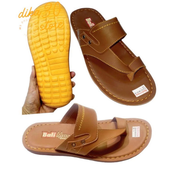 SANDAL PRIA KULIT DEWASA JEPIT JEMPOL CASUAL / SENDAL COWOK JAPIT SANTAI KULIT IMPORT