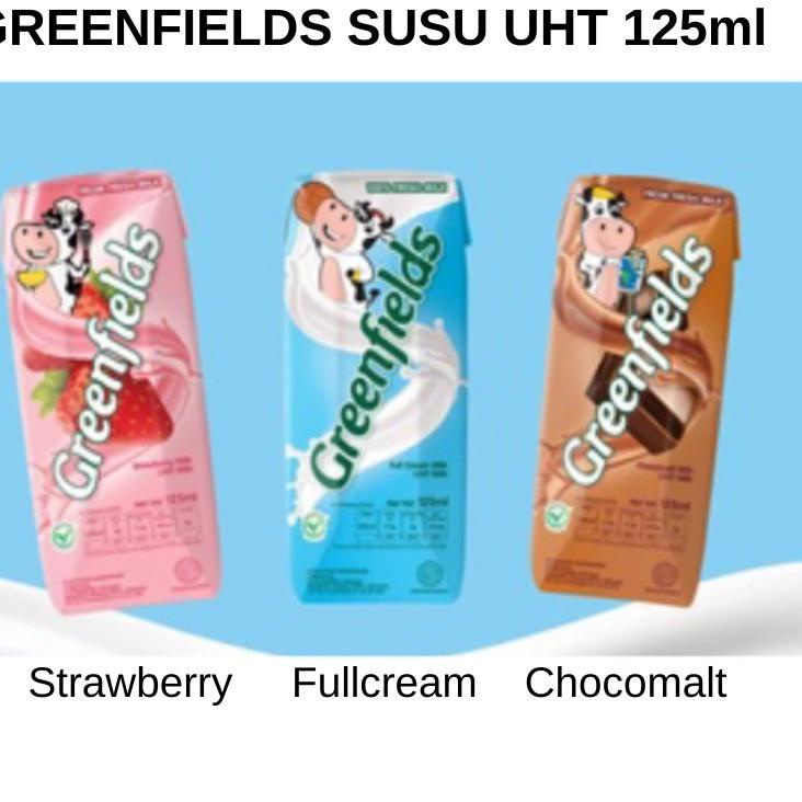 

♂ GREENFIELDS Susu UHT 125ml X 40 pcs (1 Karton) ✤