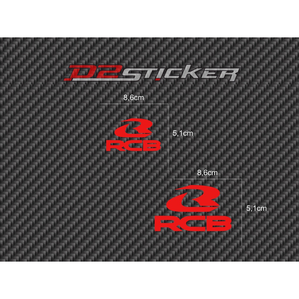 STIKER RCB STICKER RCB STIKER SHOCK RCB