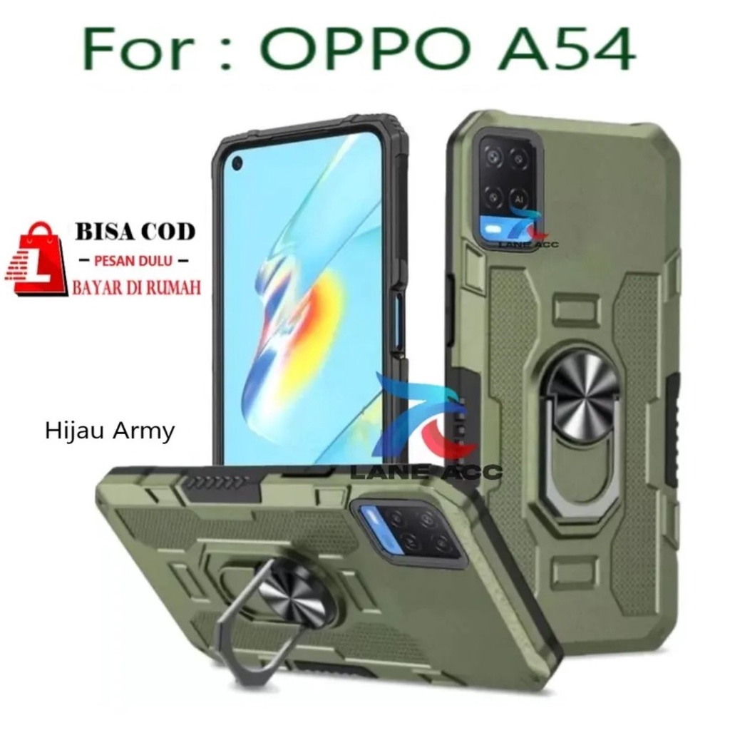 KESING HARD CASE  ROBOT HIT EYE RING OPPO A54 -HARD CASE-STANDING ROBOT OPPO A54