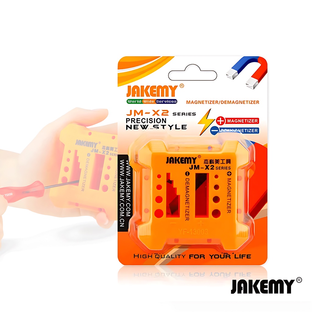 Jakemy Magnetizer Demagnetizer untuk Obeng Screwdriver JM-X2