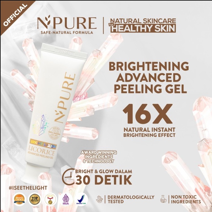 NPURE Licorice Peeling Gel | Peeling gel Licorice 50ml