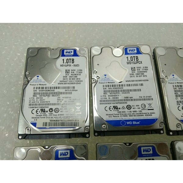 Hardisk Laptop 1 Tb Wd Like New Terbaru Murah Bagus