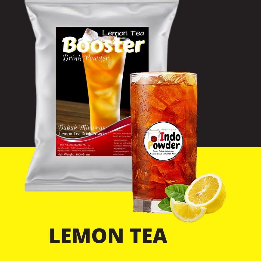 

✨Grosir✨ BOOSTER Bubuk Minuman LEMON TEA 1Kg - Bubuk LEMON TEA 1Kg - LEMON TEA Bubuk 1Kg - LEMON TEA Powder !