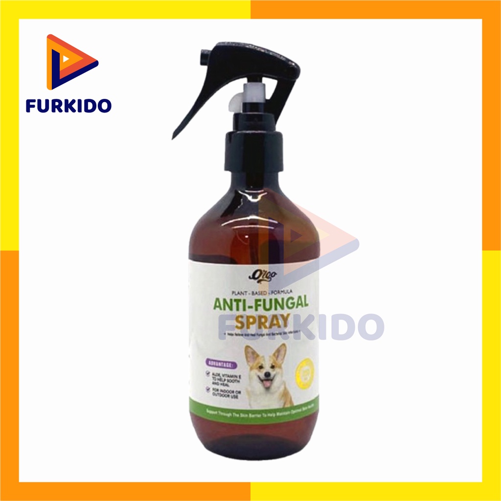 Orgo Anti-Fungal Spray 250 ml / Spray Jamur Gatal Tungau Anjing