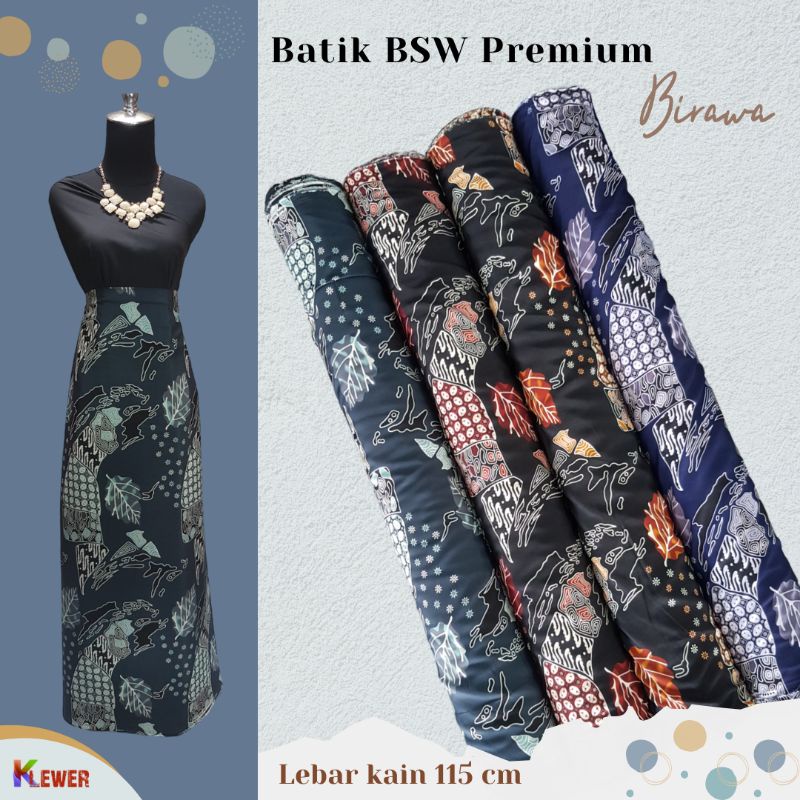 Bahan Kain Batik BSY/BSW Premium Birawa batik bsw halus lembut murah meteran