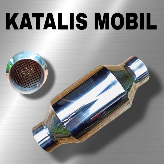 Katalis Knalpot Mobil Stainless Vios/Jazz/Picanto Dll
