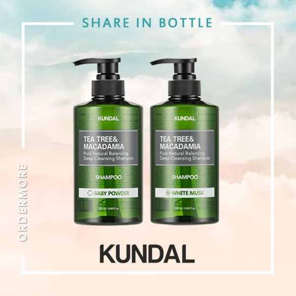Kundal Shampoo Tea Tree Deep Cleansing